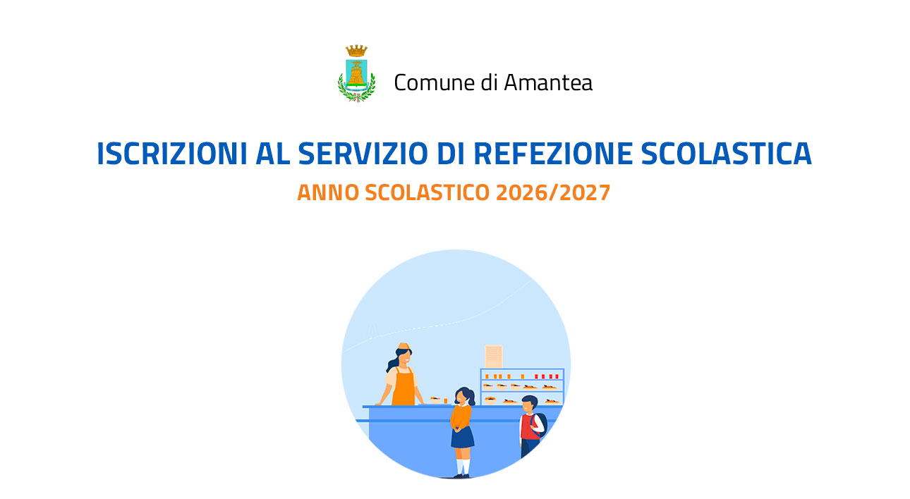 Cover refezione scolastica Amantea 26-27